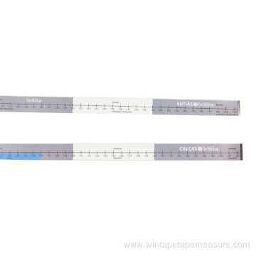 Bra Cup Size Measurement Paper Ruler